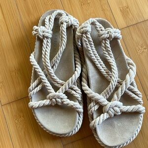 Ulla Johnson rope sandals size 38 (7.5 / 8)